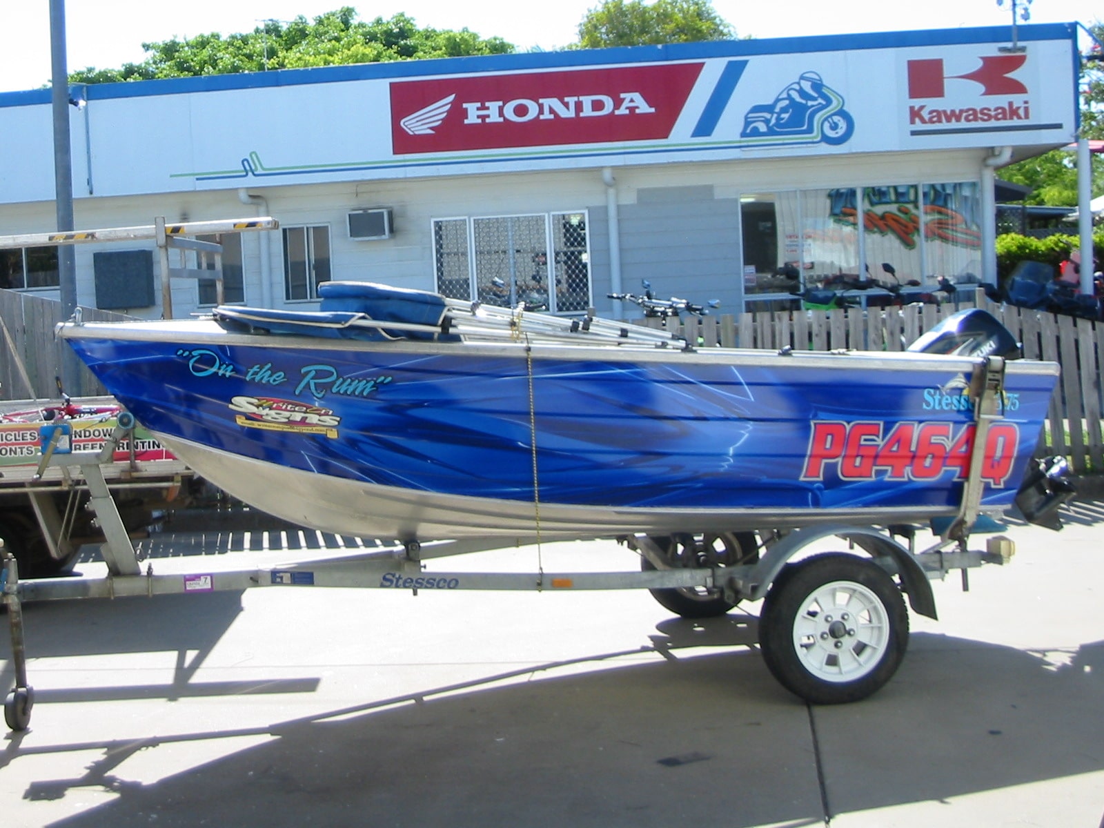 Tuna Chaser Boat Graphics - Boat Names Australia